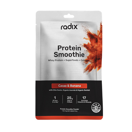 RADIX - RADIX Whey Protein Smoothies 15 Single Serves - Cam2