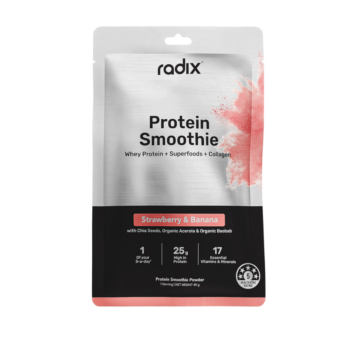 RADIX - RADIX Whey Protein Smoothies 15 Single Serves - Cam2