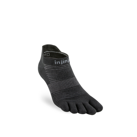 Injinji - injinji Unisex's Run Lightweight No-Show Socks (281110) - Cam2