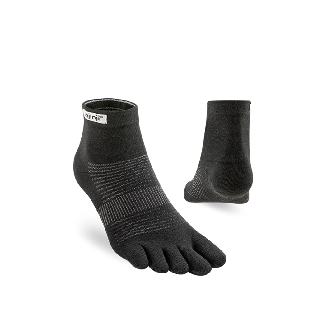 Injinji - Injinji Unisex's Run Original Weight Mini-Crew Socks (282130) - Cam2
