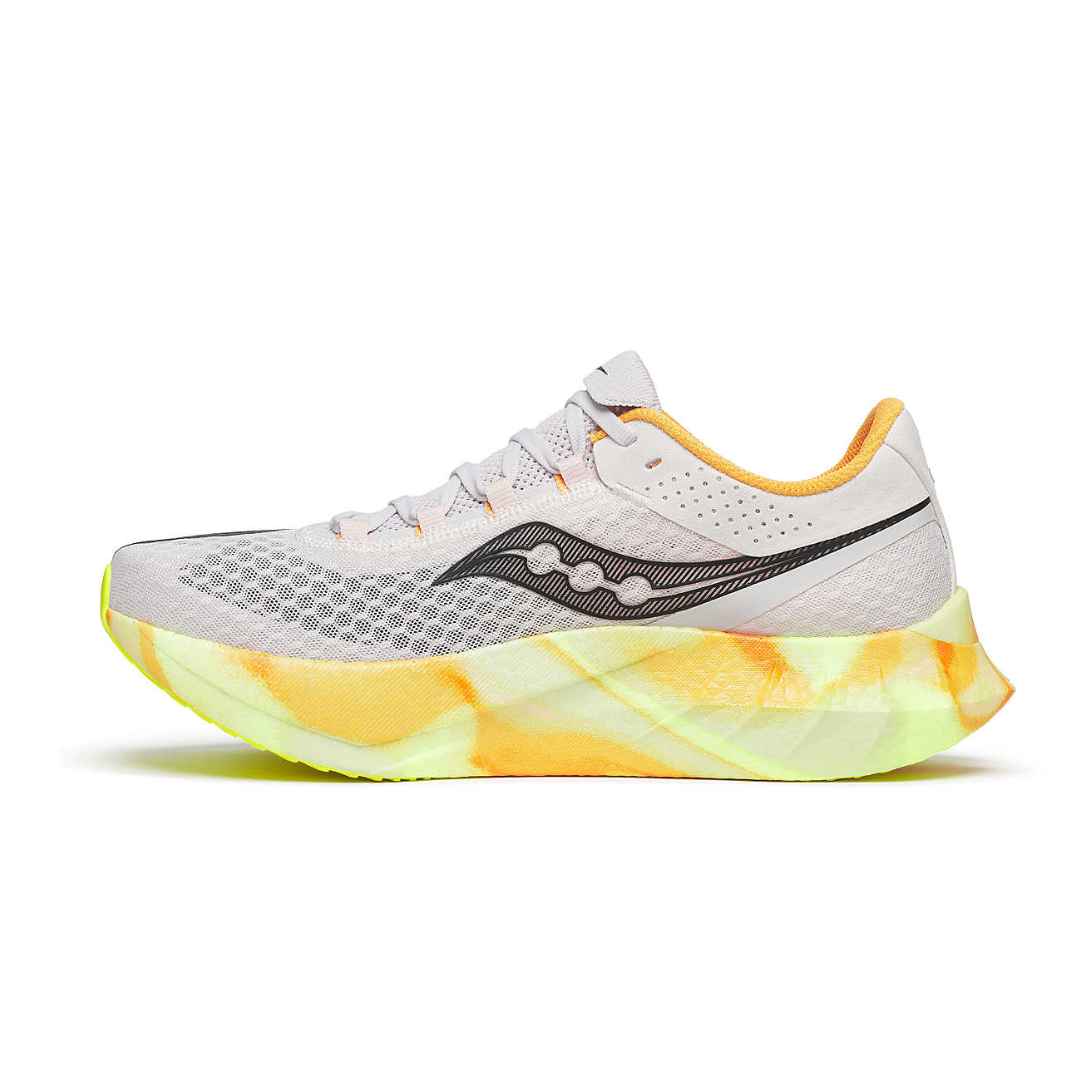 Saucony - Saucony Men's Endorphin Pro 4 Road Ruuning Shoes (Fog/ Peel) - Cam2