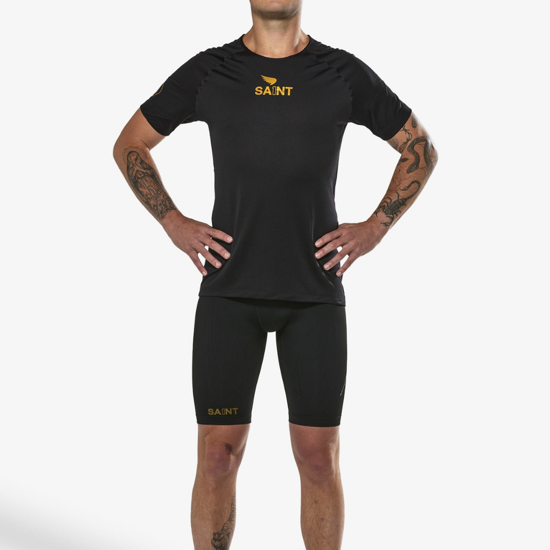 SA1NT Men's P1 Elite Run Top