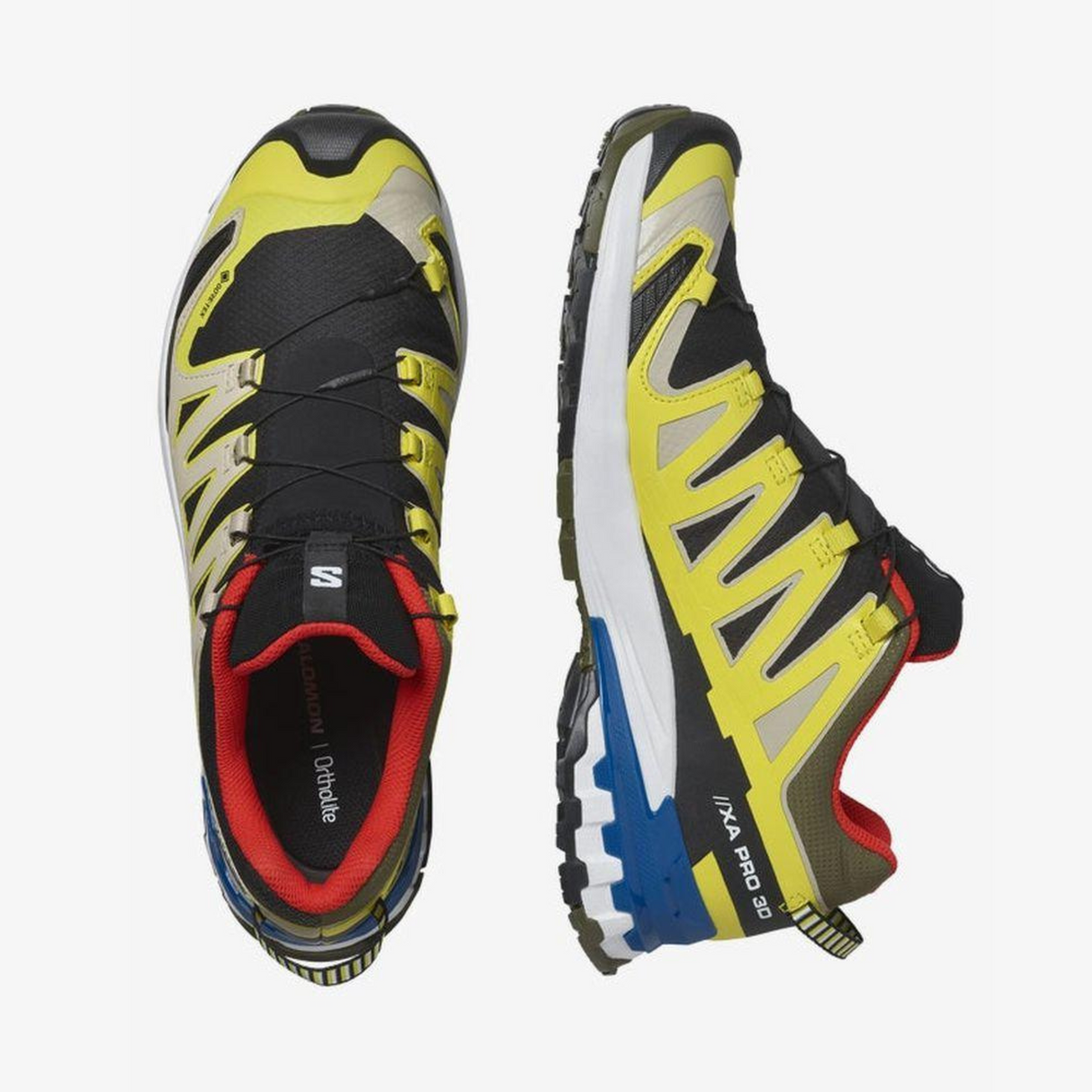 Salomon - Salomon Men's XA Pro 3D V9 GTX Trail Running Shoes (471190) - Cam2