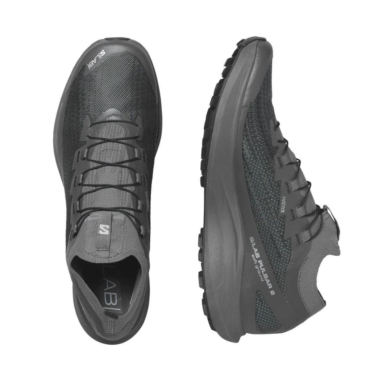 Salomon - Salomon Unisex's S/Lab Pulsar 2 SG Trail Running Shoes (Quiet Shade/ Magent/Black) - Cam2