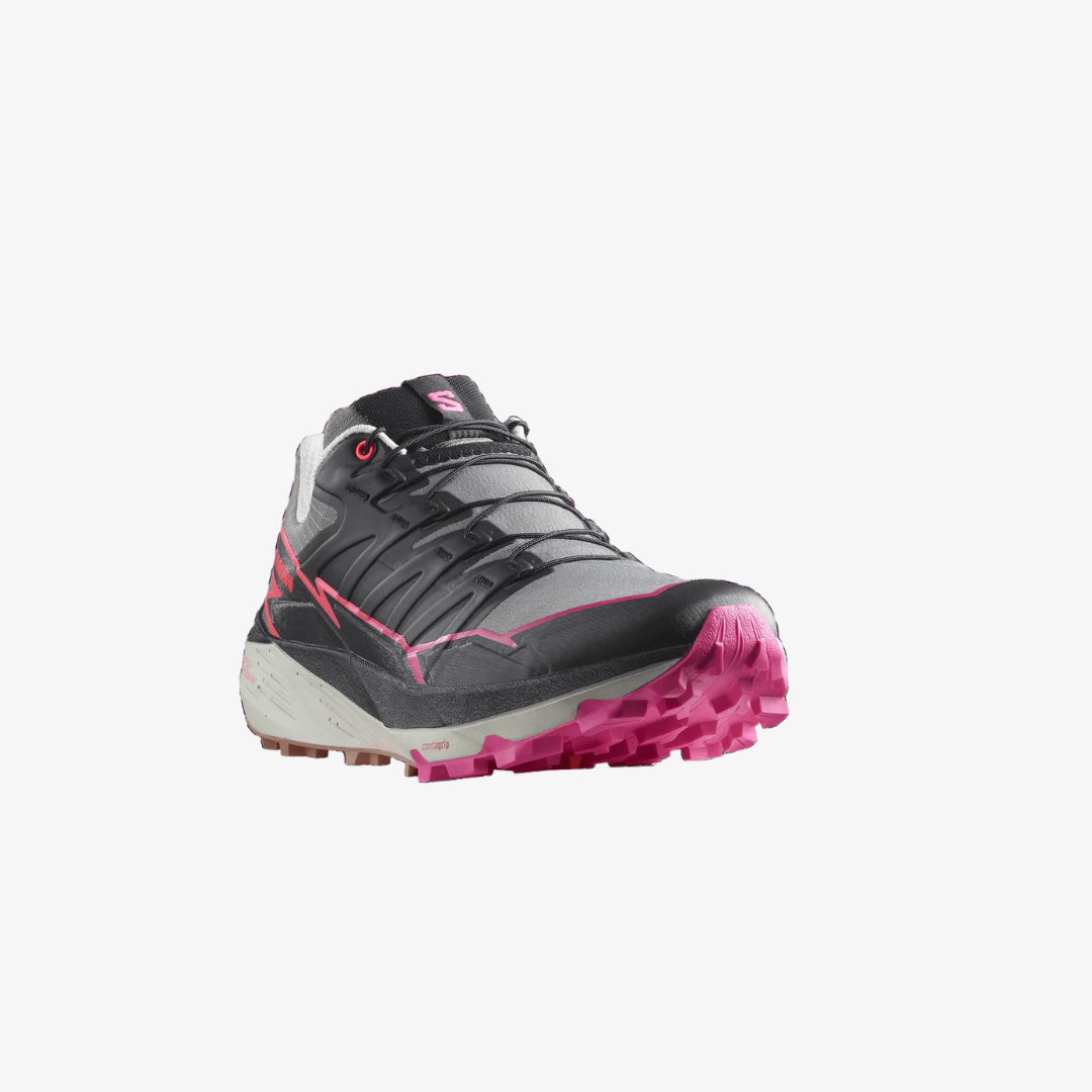 Salomon - Salomon Women's Thundercross Trail Running Shoes (Plum Kitten/Black/Pink G) - Cam2