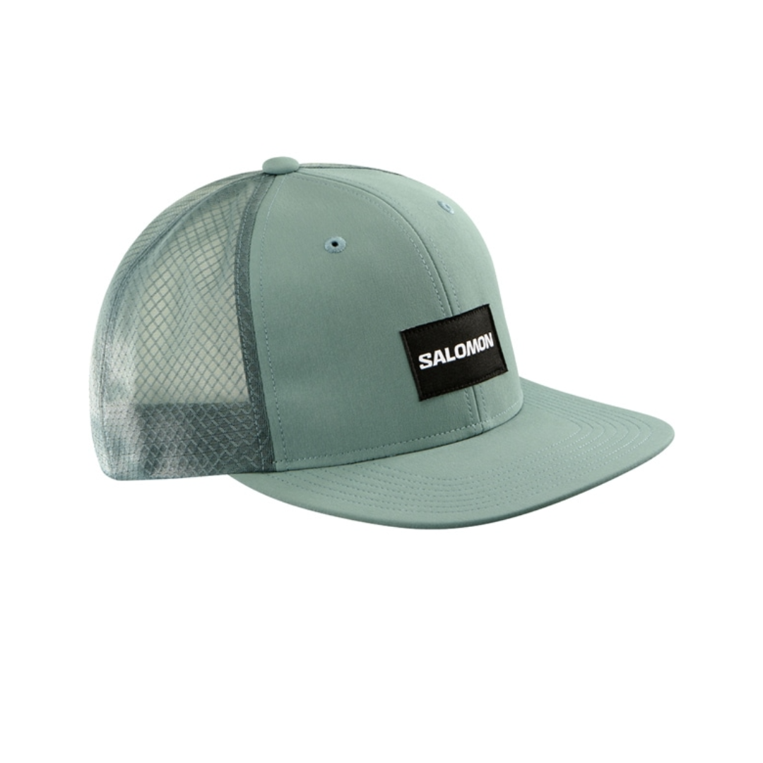 Salomon - Salomon Unisex's Trucker Flat Cap - Cam2