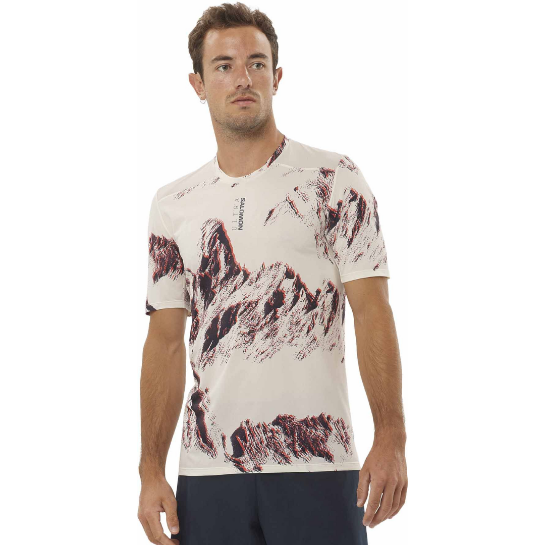 Salomon - Salomon Men's S/LAB Ultra Print Tee - Cam2
