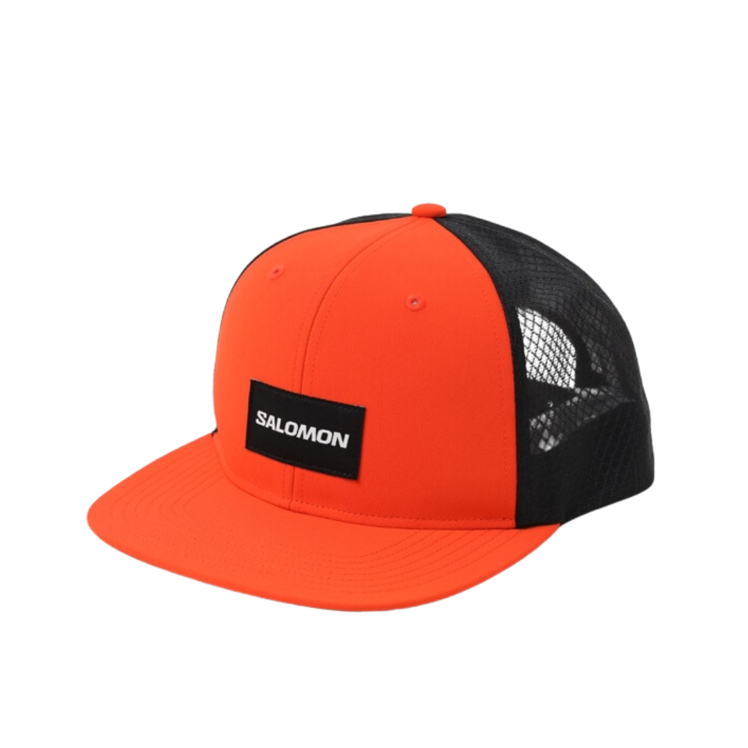 Salomon - Salomon Unisex's Trucker Flat Cap - Cam2