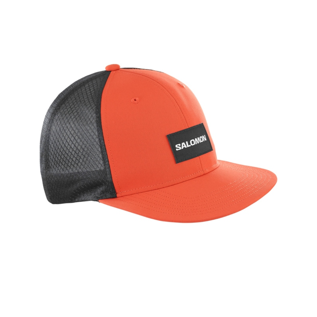 Salomon - Salomon Unisex's Trucker Flat Cap - Cam2
