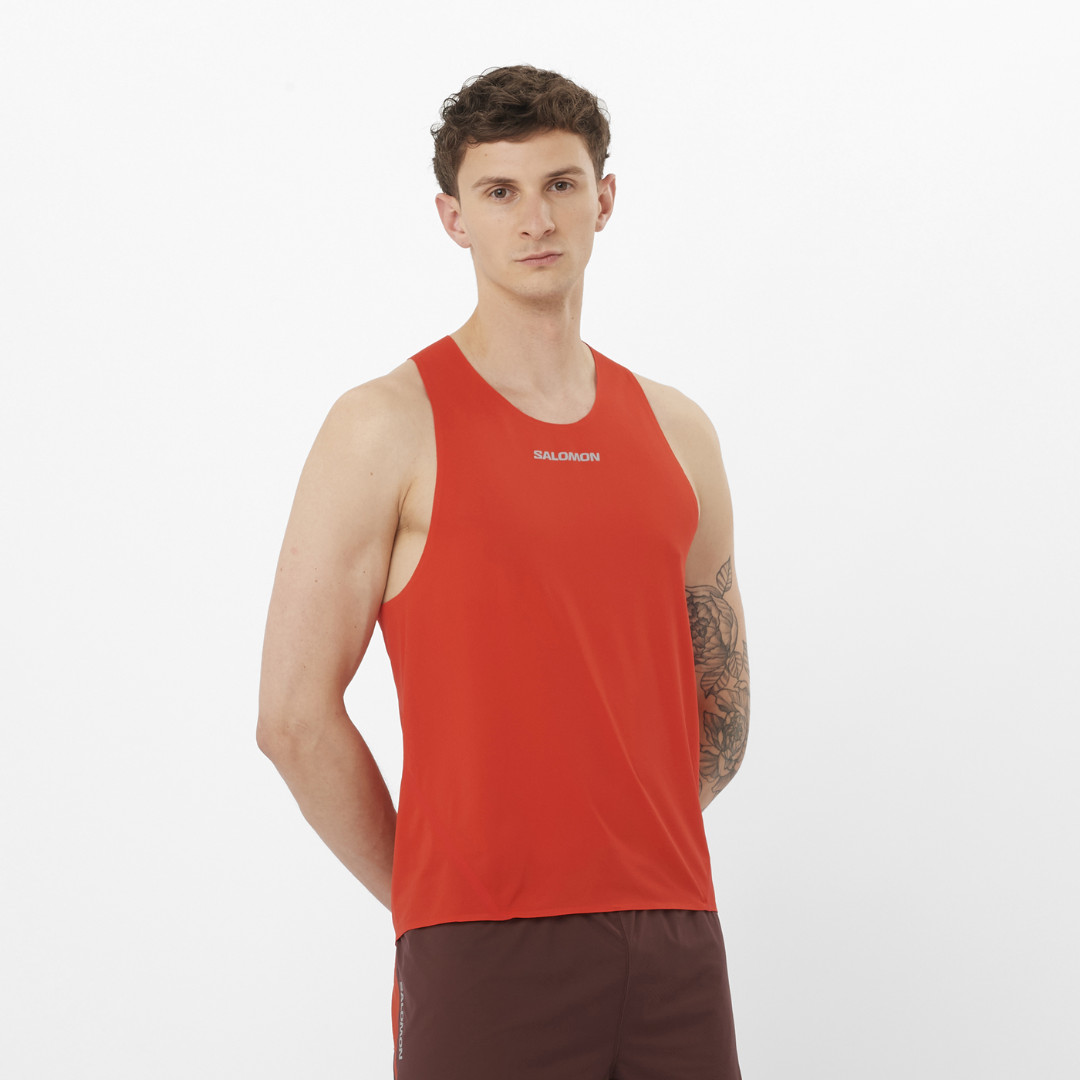 Salomon - Salomon Men's S/Lab Speed Singlet (LC2693800) - Cam2