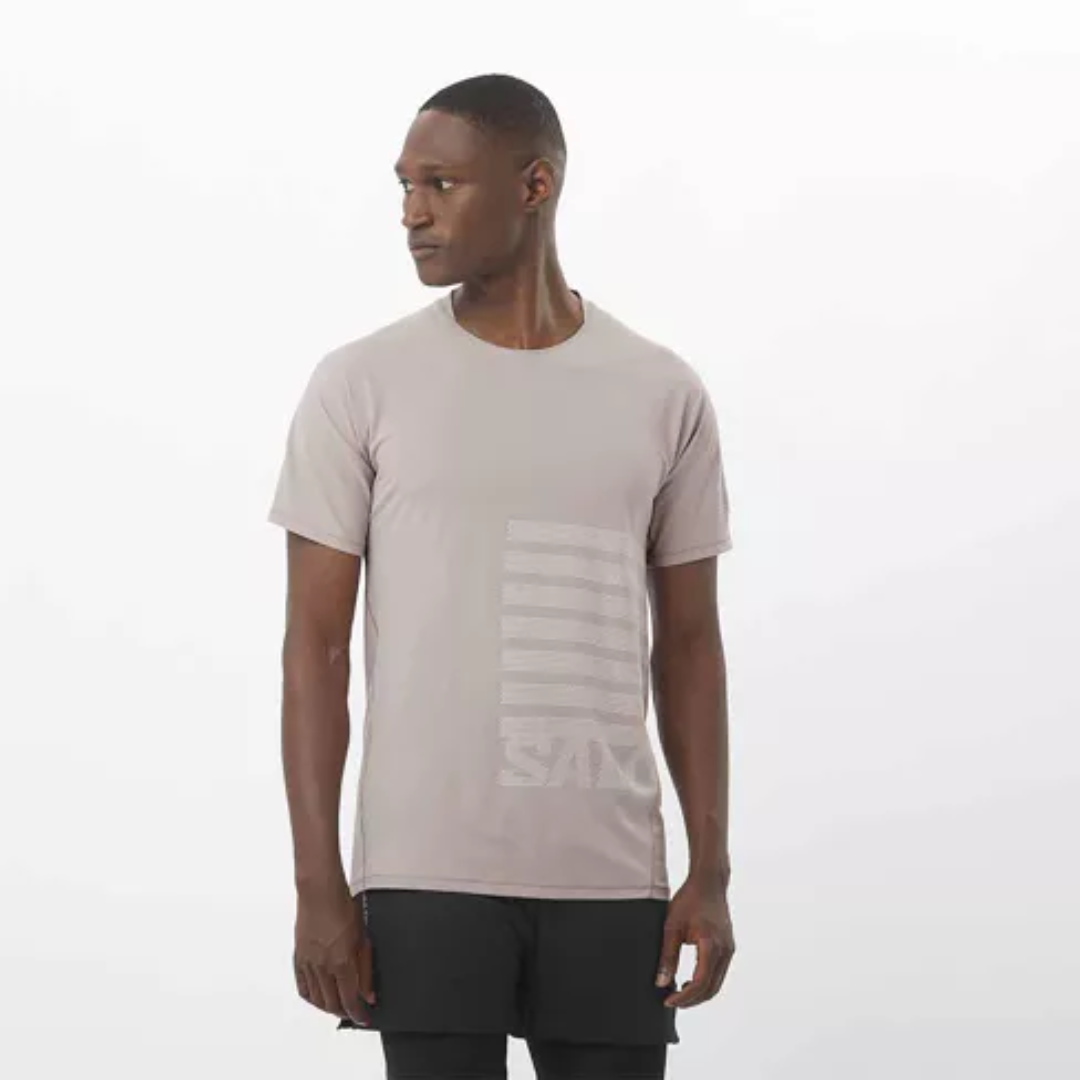Salomon - Salomon Men's Aero SS Tee GFX (LC2694500) - Cam2