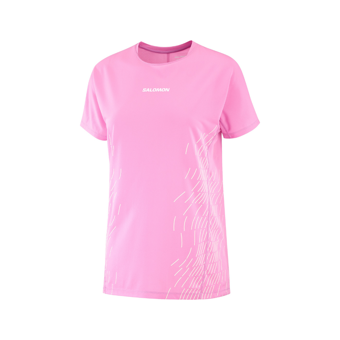 Salomon Women's Sense Aero SS Tee GFX (LC2699000)