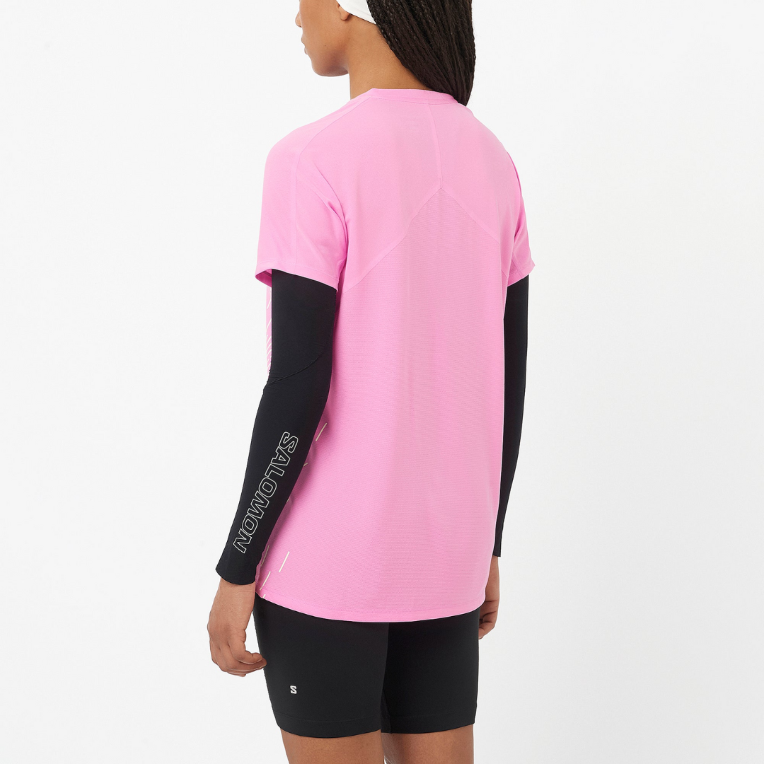 Salomon Women's Sense Aero SS Tee GFX (LC2699000)