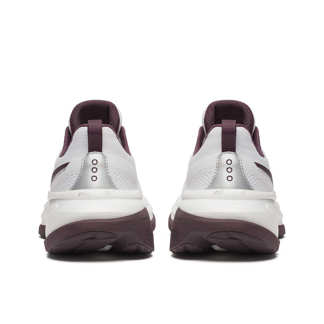 Saucony - Saucony Men's Hurricane 25 Road Running Shoes (White/ Wine) - Cam2