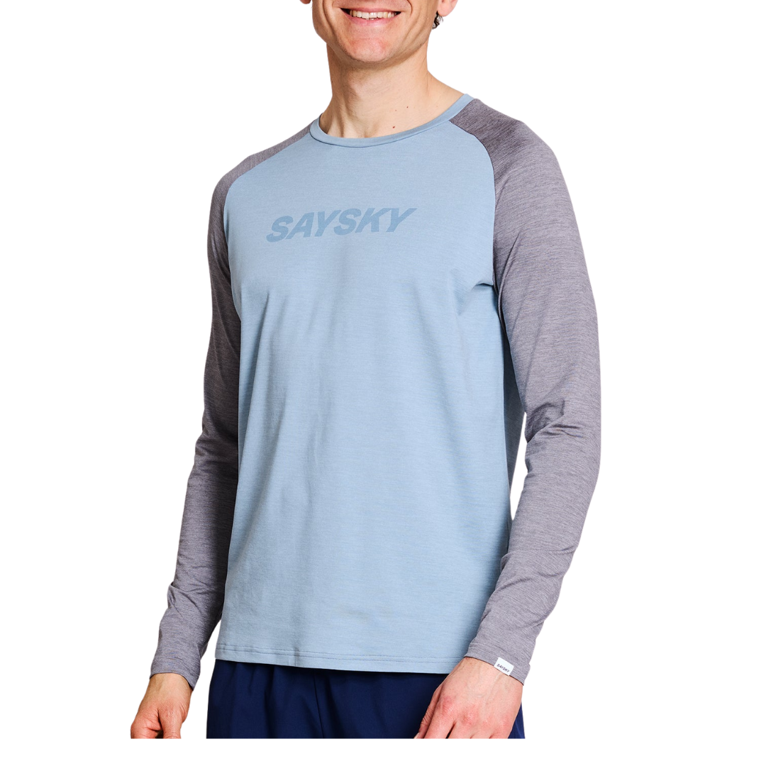 SAYSKY - SAYSKY Men's Logo Pace Long Sleeve - Cam2