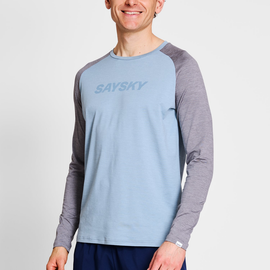 SAYSKY - SAYSKY Men's Logo Pace Long Sleeve - Cam2