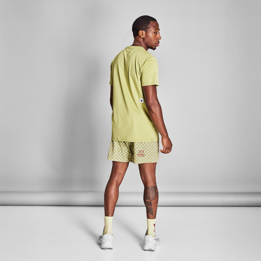 SAYSKY - SAYSKY Men's Checker Pace Short 5" - Cam2