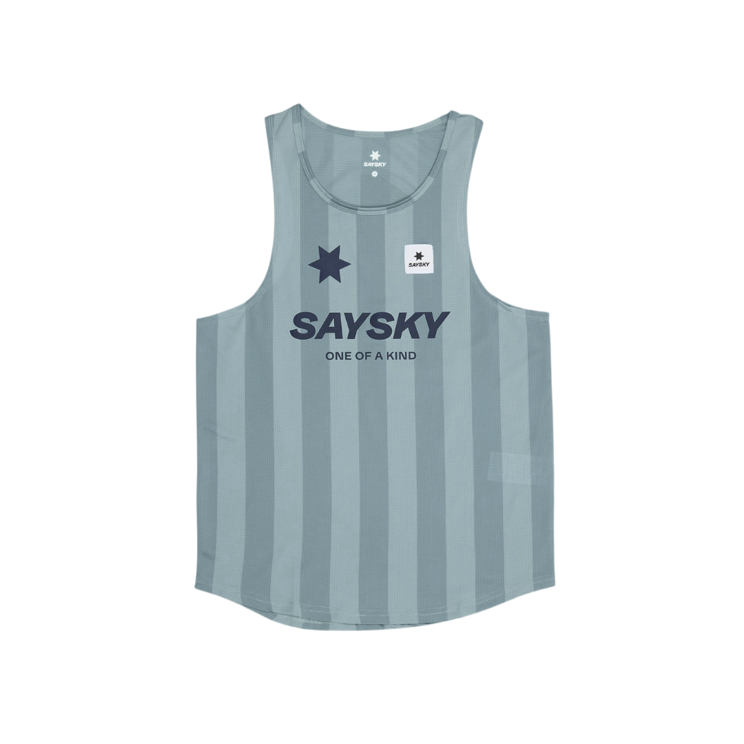 SAYSKY - SAYSKY Men's Stripe Combat Singlet - Cam2