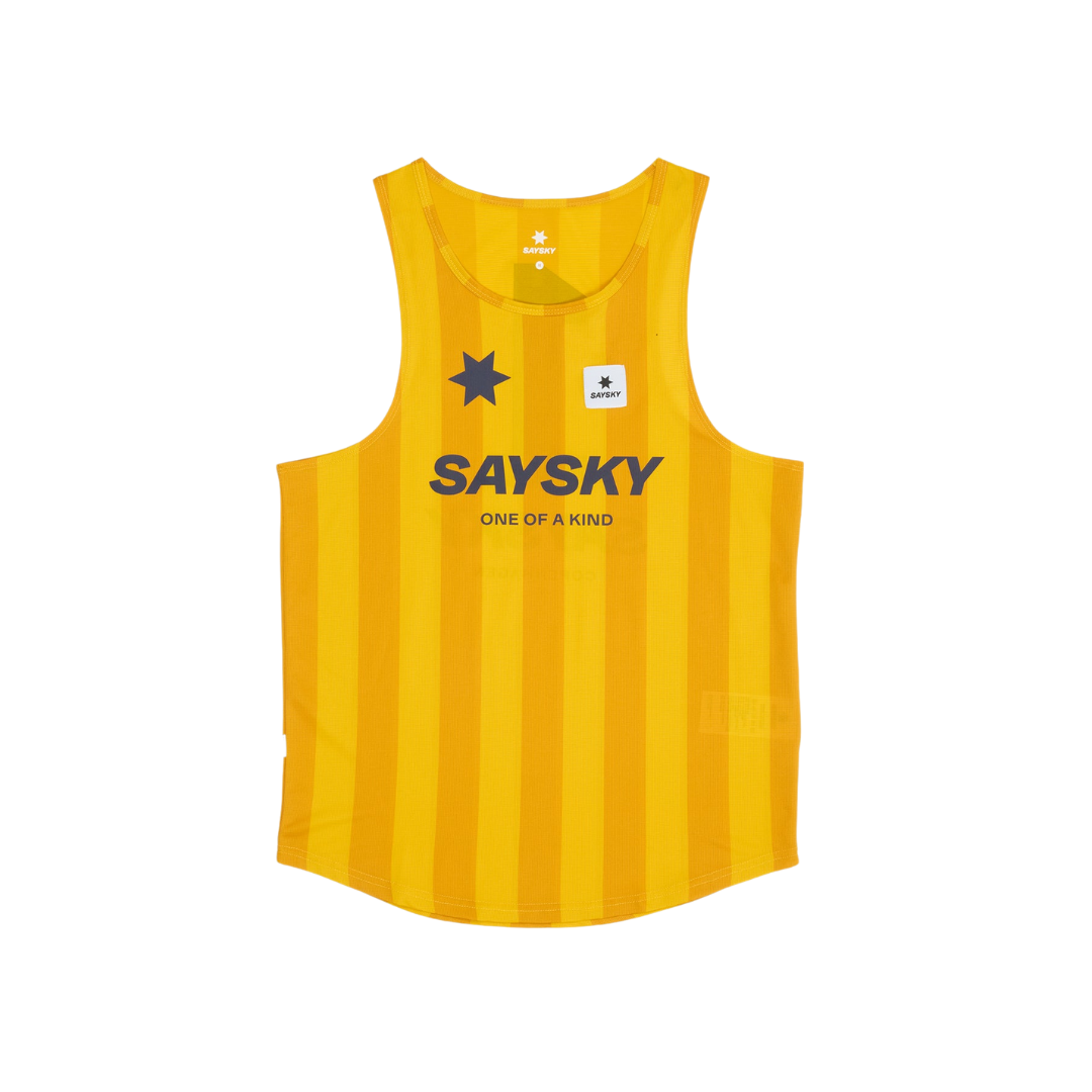 SAYSKY - SAYSKY Men's Stripe Combat Singlet - Cam2