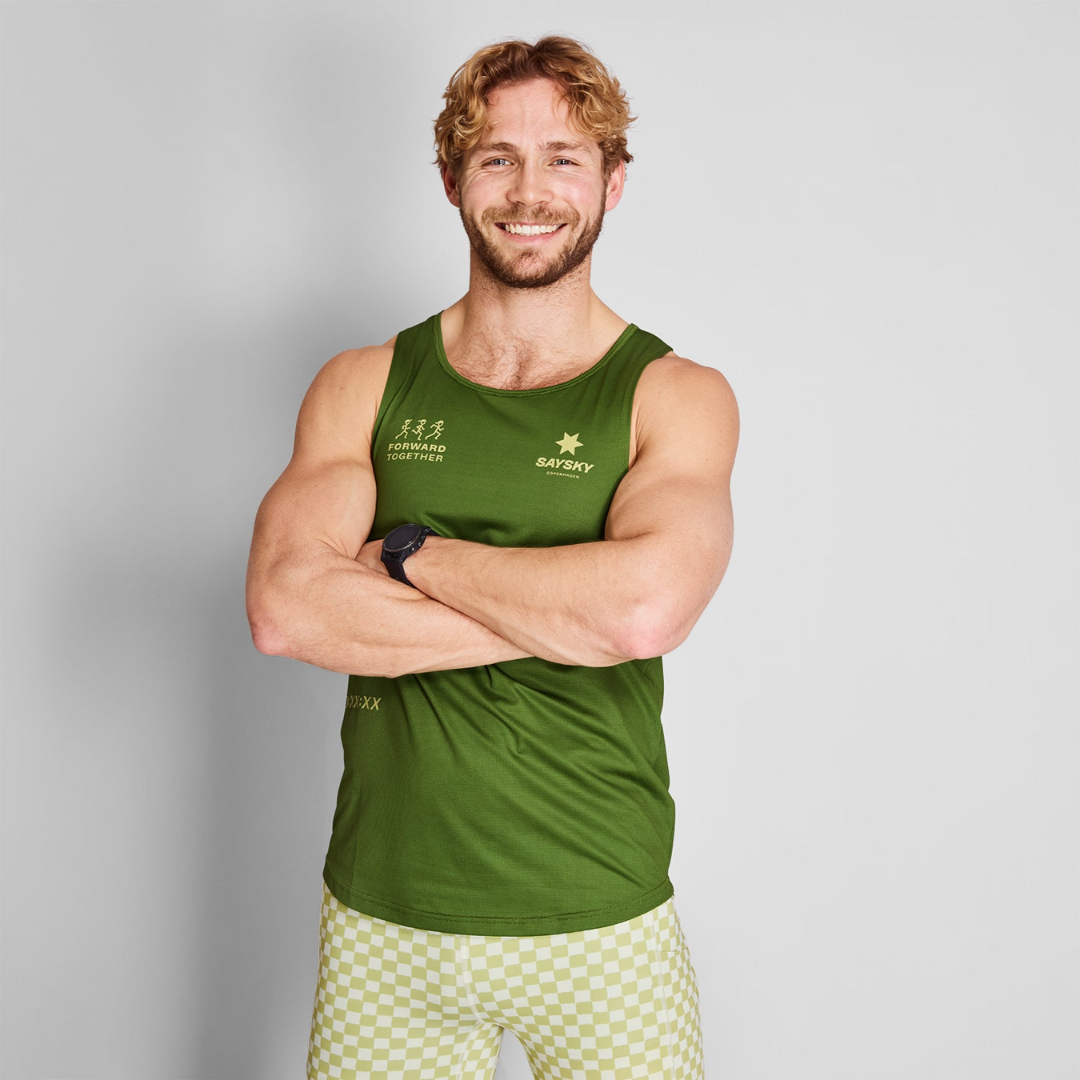 SAYSKY - SAYSKY Men's Statement Combat Singlet - Cam2