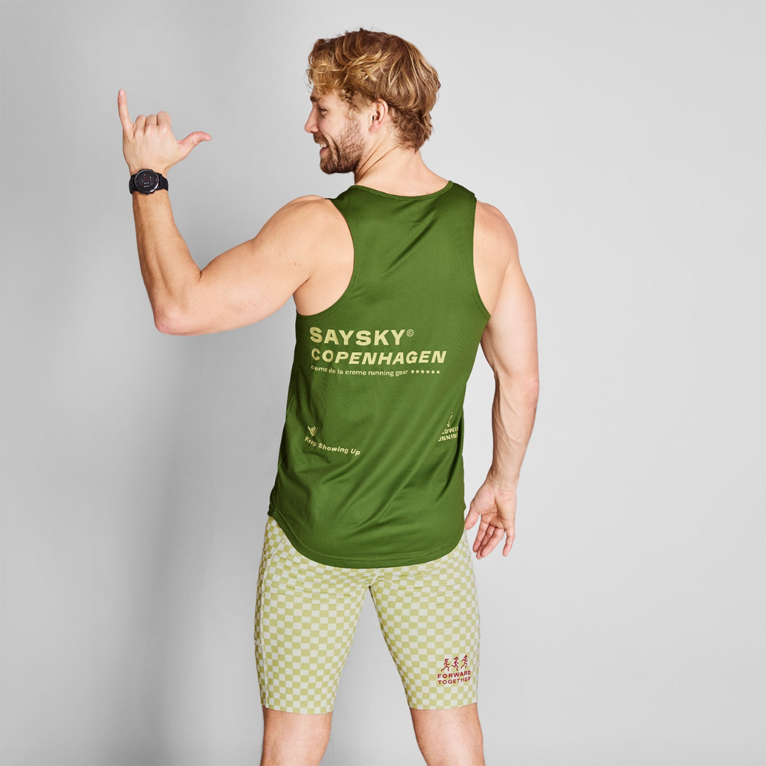 SAYSKY - SAYSKY Men's Statement Combat Singlet - Cam2