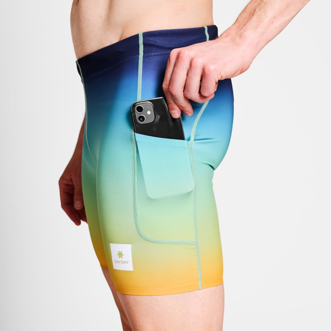 SAYSKY - SAYSKY Men's Drip Dye Combat+ Short Tights 7" - Cam2