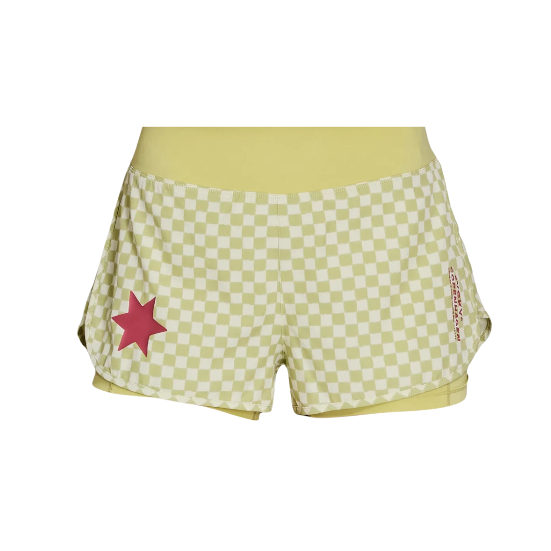 SAYSKY - SAYSKY Women's Checker 2 in 1 Pace Short 3" - Cam2