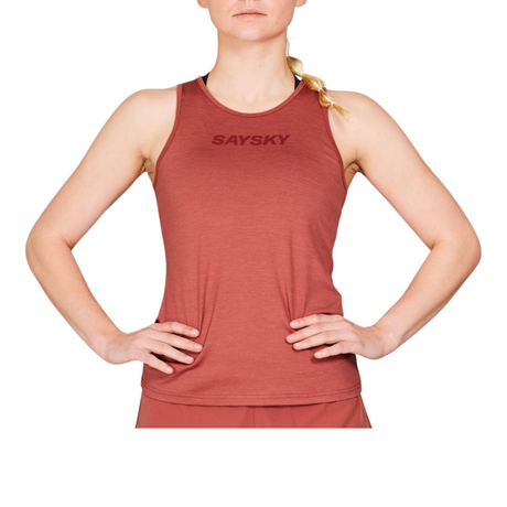 SAYSKY - SAYSKY Women's Logo Pace Top - Cam2