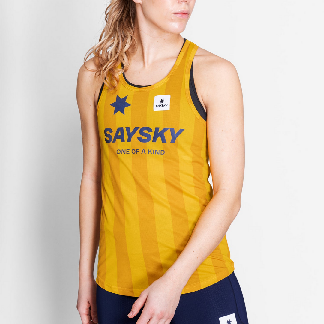 SAYSKY - SAYSKY Women's Stripe Combat Singlet - Cam2