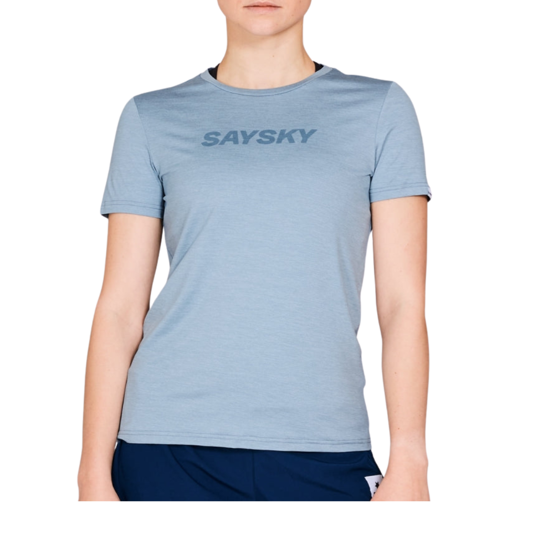 SAYSKY - SAYSKY Women's Logo Pace T-shirt - Cam2