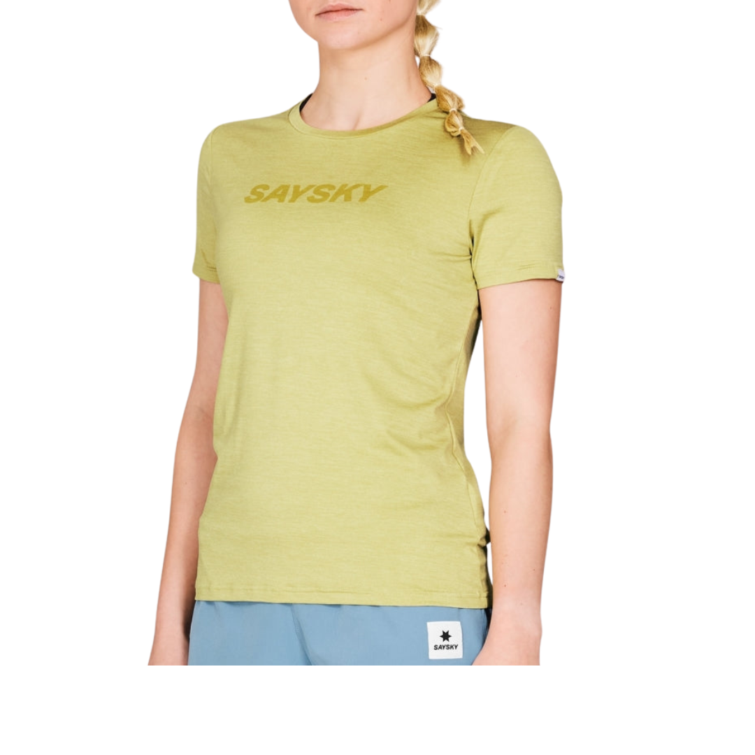SAYSKY - SAYSKY Women's Logo Pace T-shirt - Cam2