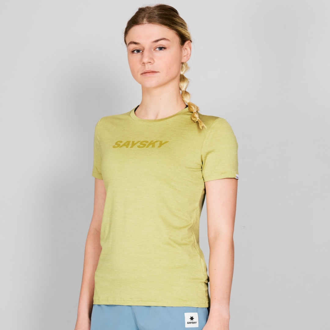 SAYSKY - SAYSKY Women's Logo Pace T-shirt - Cam2