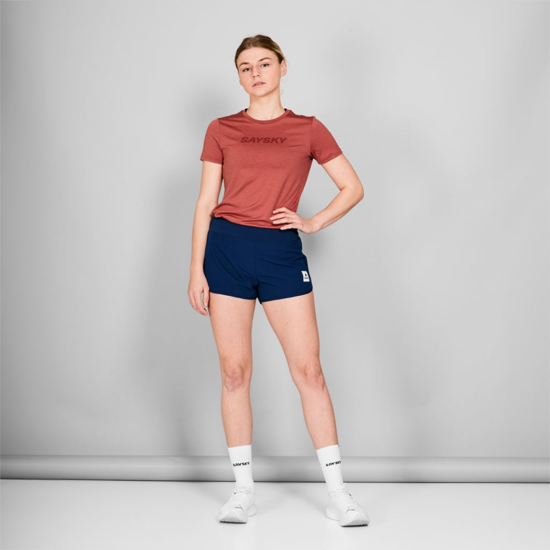 SAYSKY - SAYSKY Women's Logo Pace T-shirt - Cam2