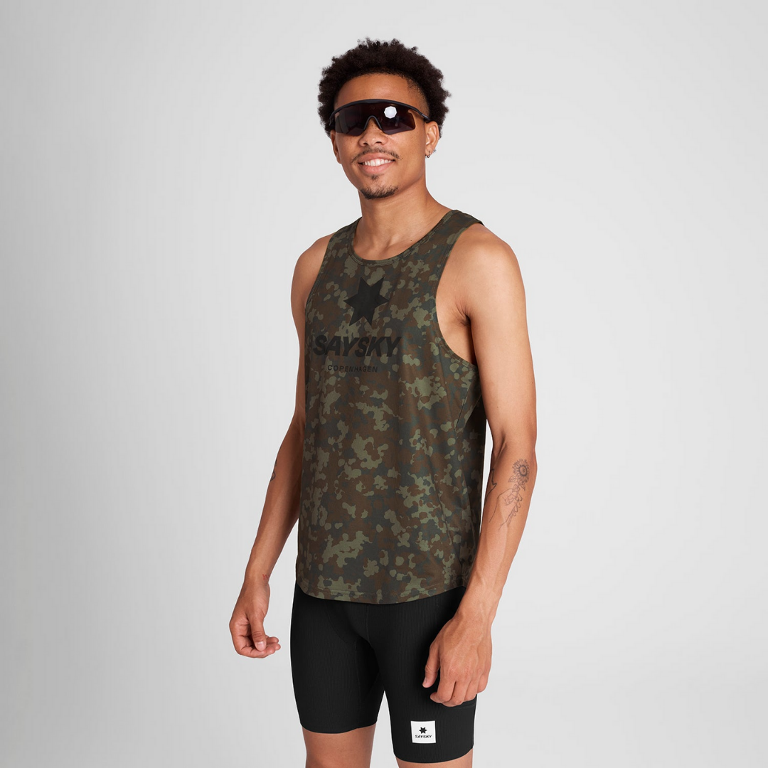 SAYSKY - SAYSKY Men's Camo Combat Singlet - Cam2