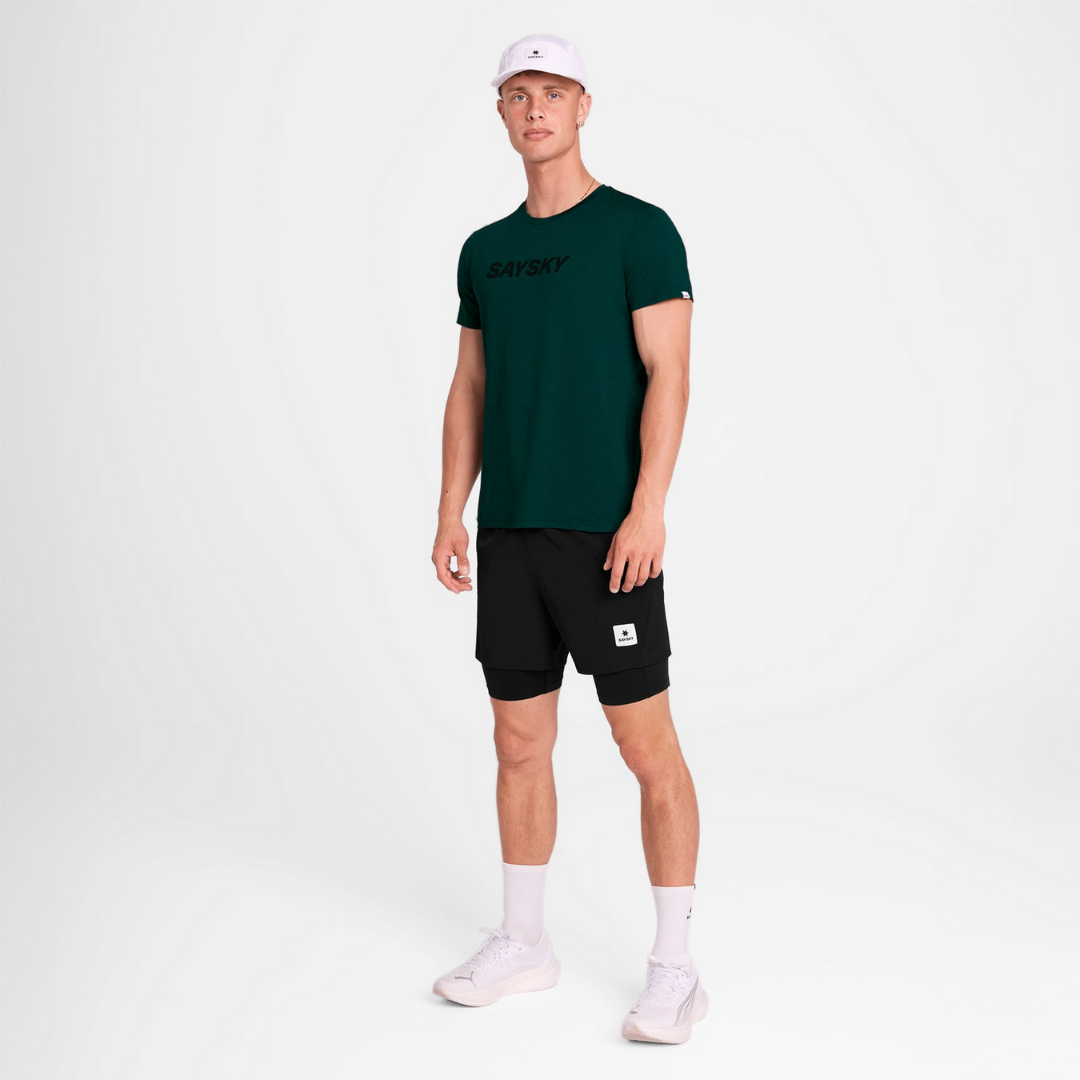 SAYSKY - SAYSKY Men's Logo Pace T-Shirt - Cam2