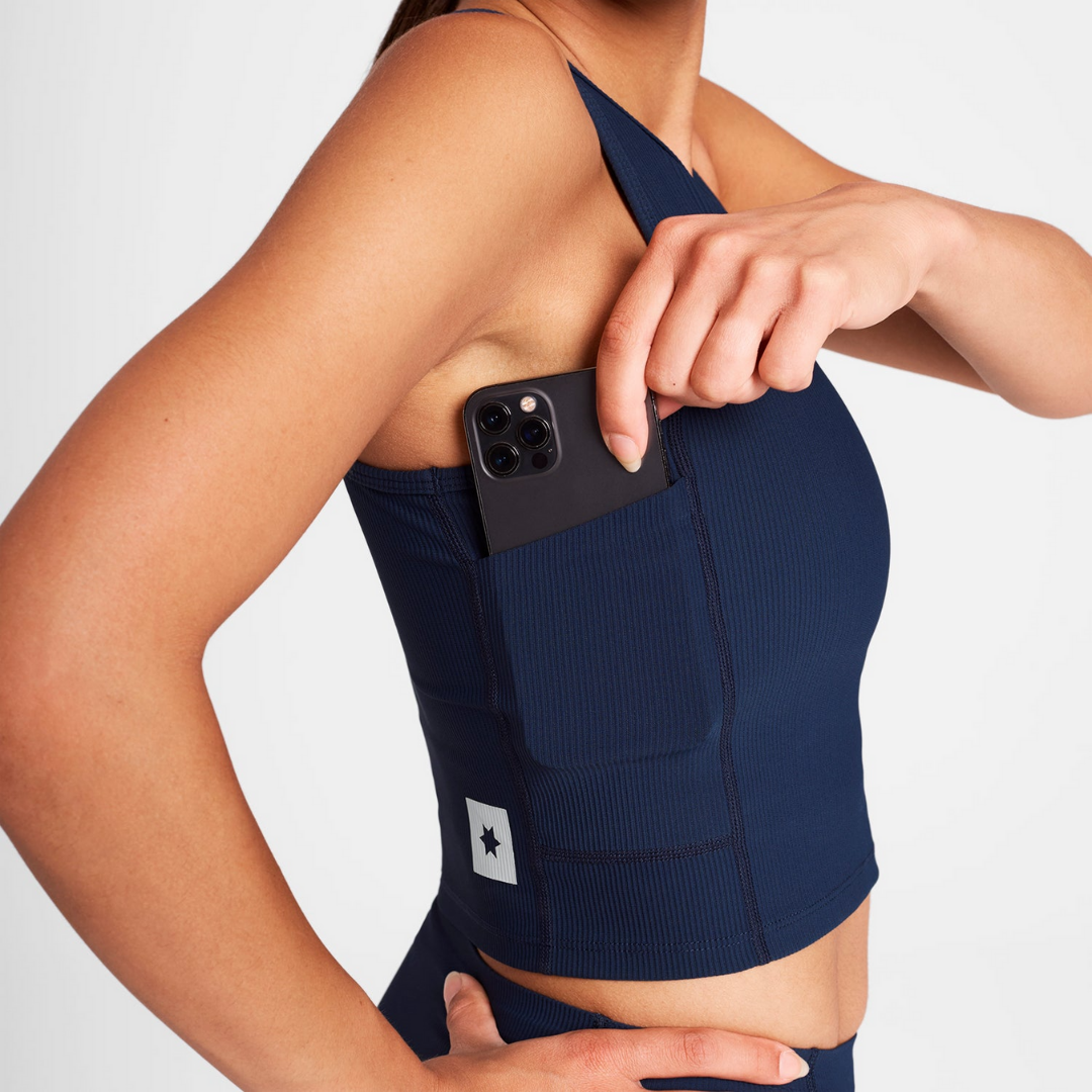 SAYSKY - SAYSKY Women's  Combat Rib Crop Top - Cam2