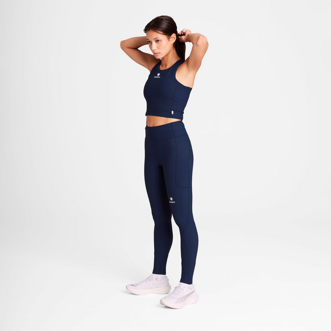 SAYSKY - SAYSKY Women's  Combat Rib Crop Top - Cam2