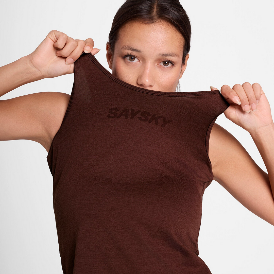 SAYSKY - SAYSKY Women's Logo Pace Top - Cam2