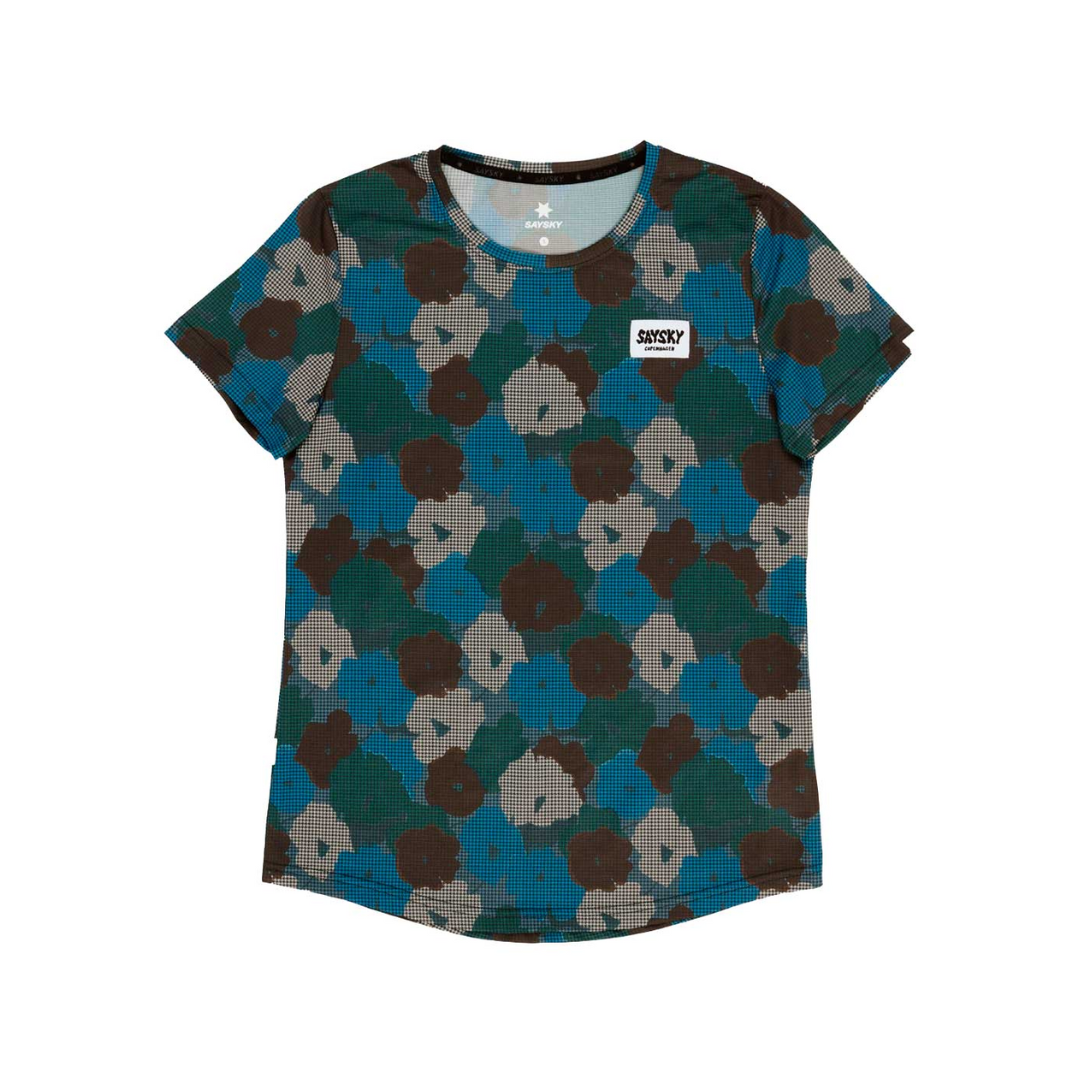 SAYSKY Women's Flower Combat T-shirt