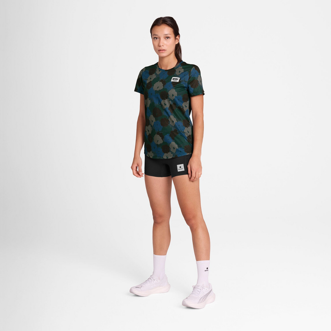 SAYSKY Women's Flower Combat T-shirt