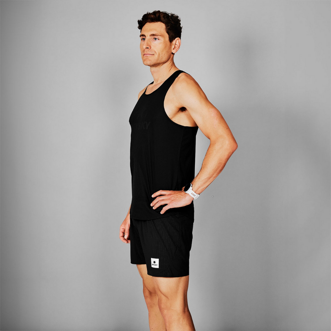SAYSKY - SAYSKY Men's Logo Flow Singlet - Cam2