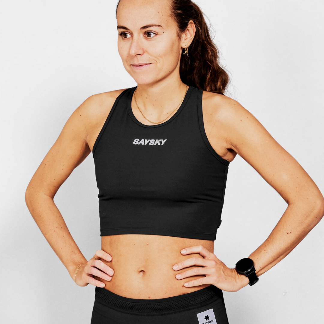 SAYSKY - SAYSKY Women's Flow Race Crop Top - Cam2