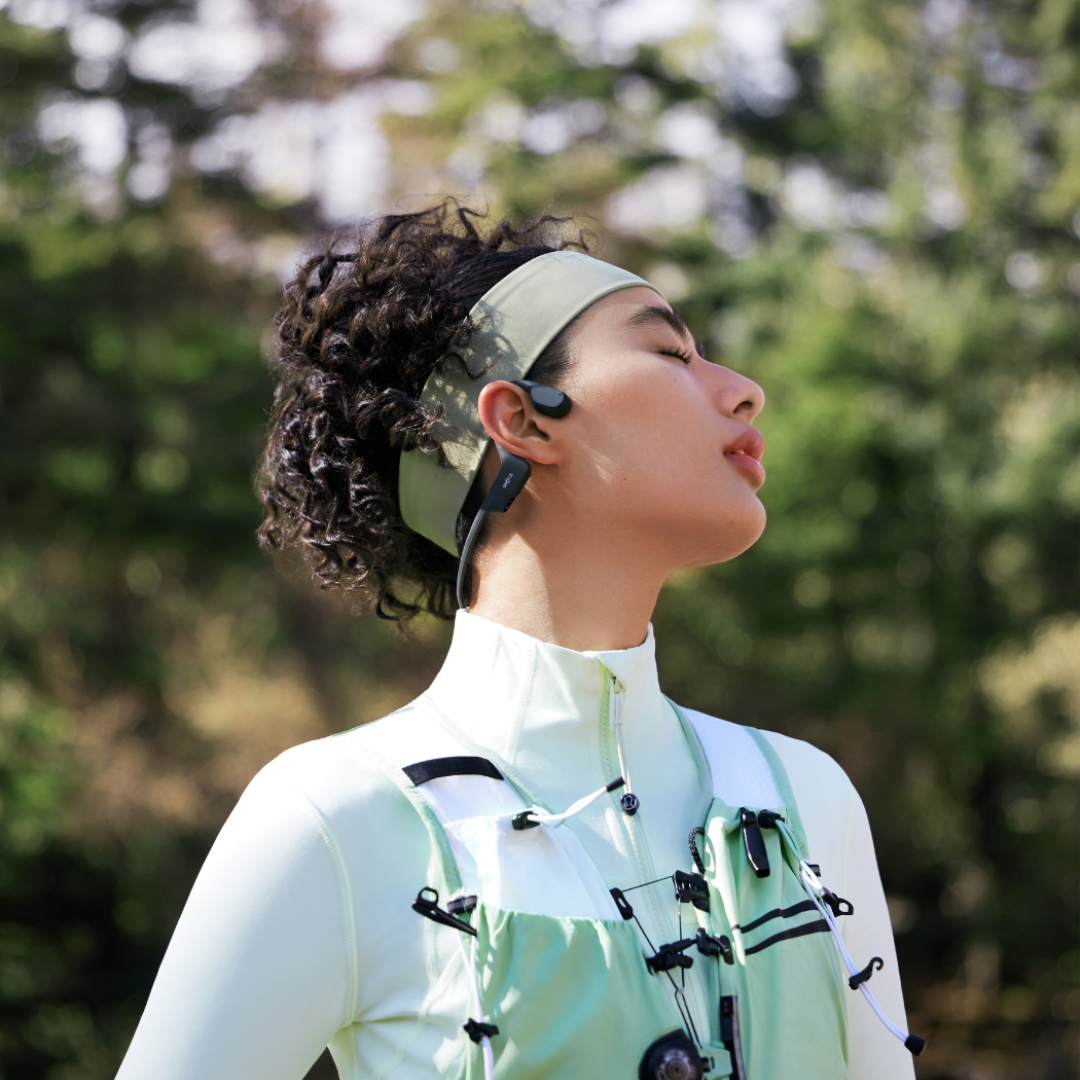Shokz - Shokz OpenRun Air S803 Bone Conduction Sports Headphones - Cam2