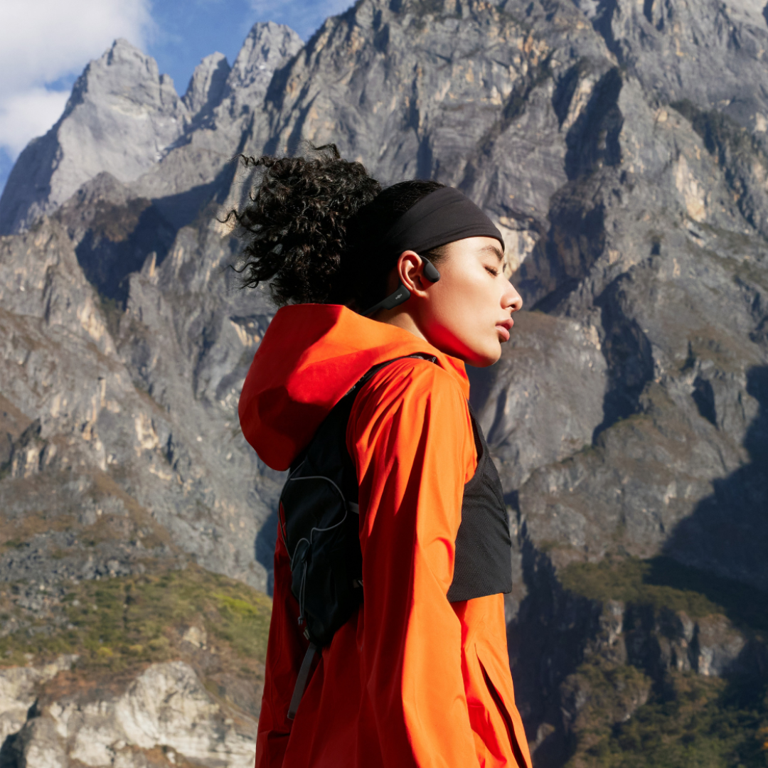 Shokz - Shokz OpenRun Air S803 Bone Conduction Sports Headphones - Cam2