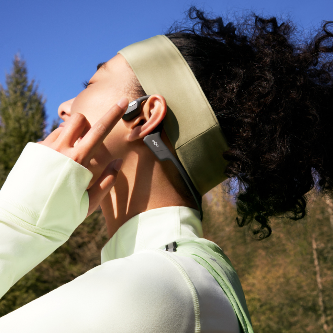 Shokz - Shokz OpenRun Air S803 Bone Conduction Sports Headphones - Cam2