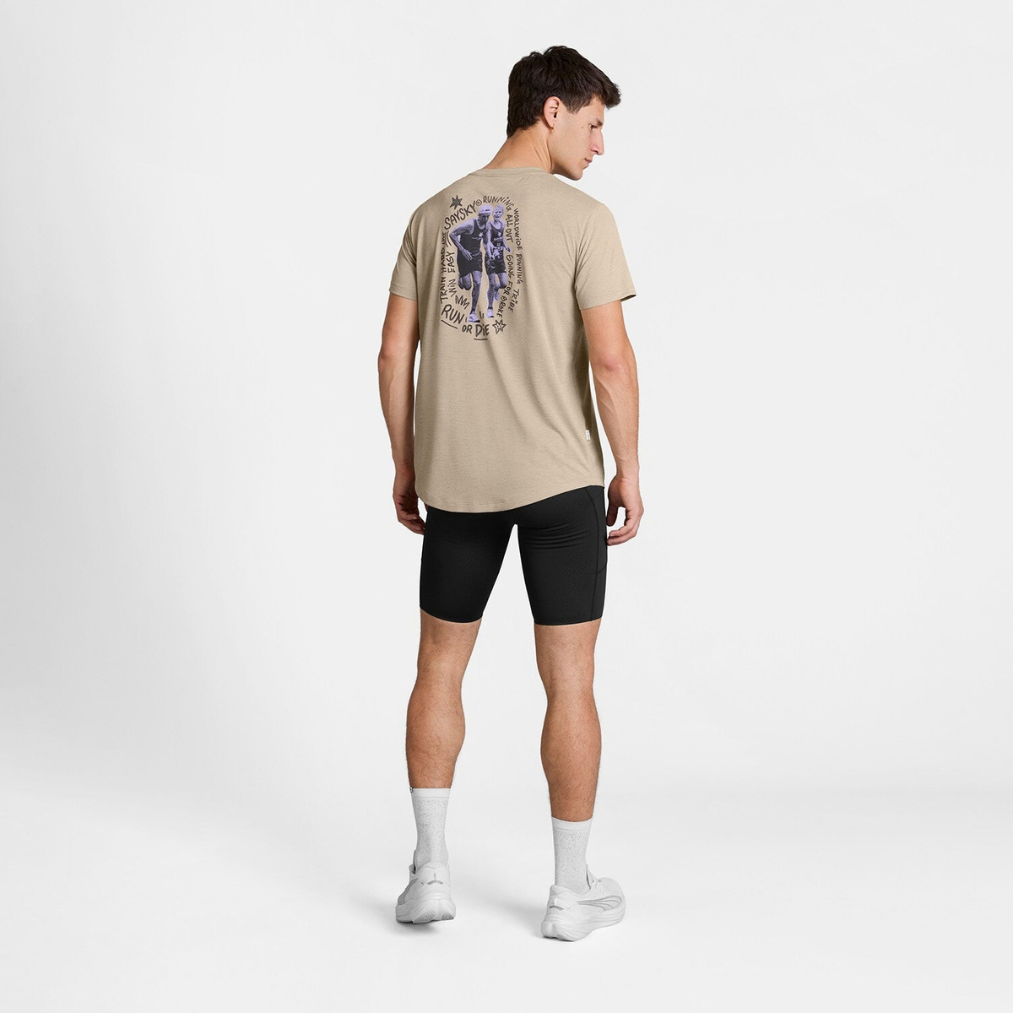 SAYSKY Men's Statement Combat Pro T-shirt