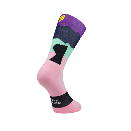 Sporcks - Sporcks Alsace Pink Cycling Socks - Cam2