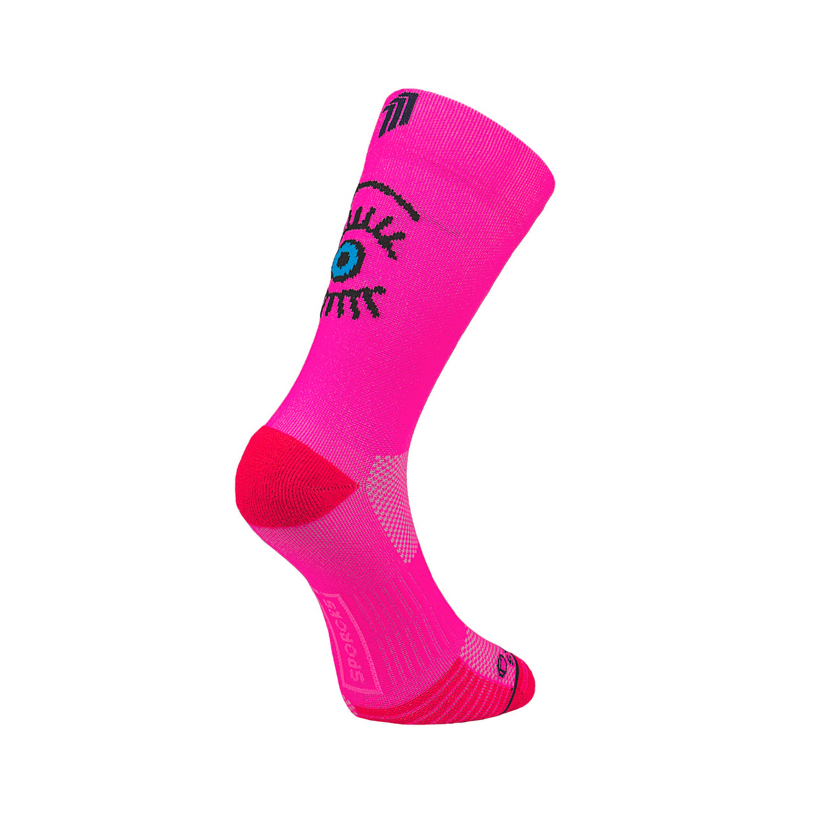 Sporcks - Sporcks Eye Pink Running Socks - Cam2