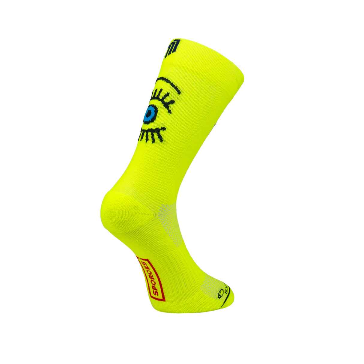Sporcks - Sporcks Eye Yellow Running Socks - Cam2