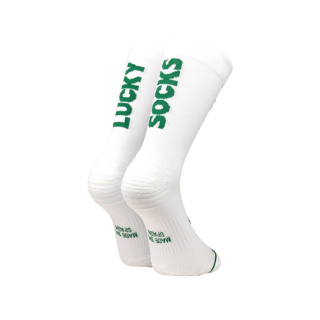 Sporcks - Sporcks Lucky White Running Socks - Cam2